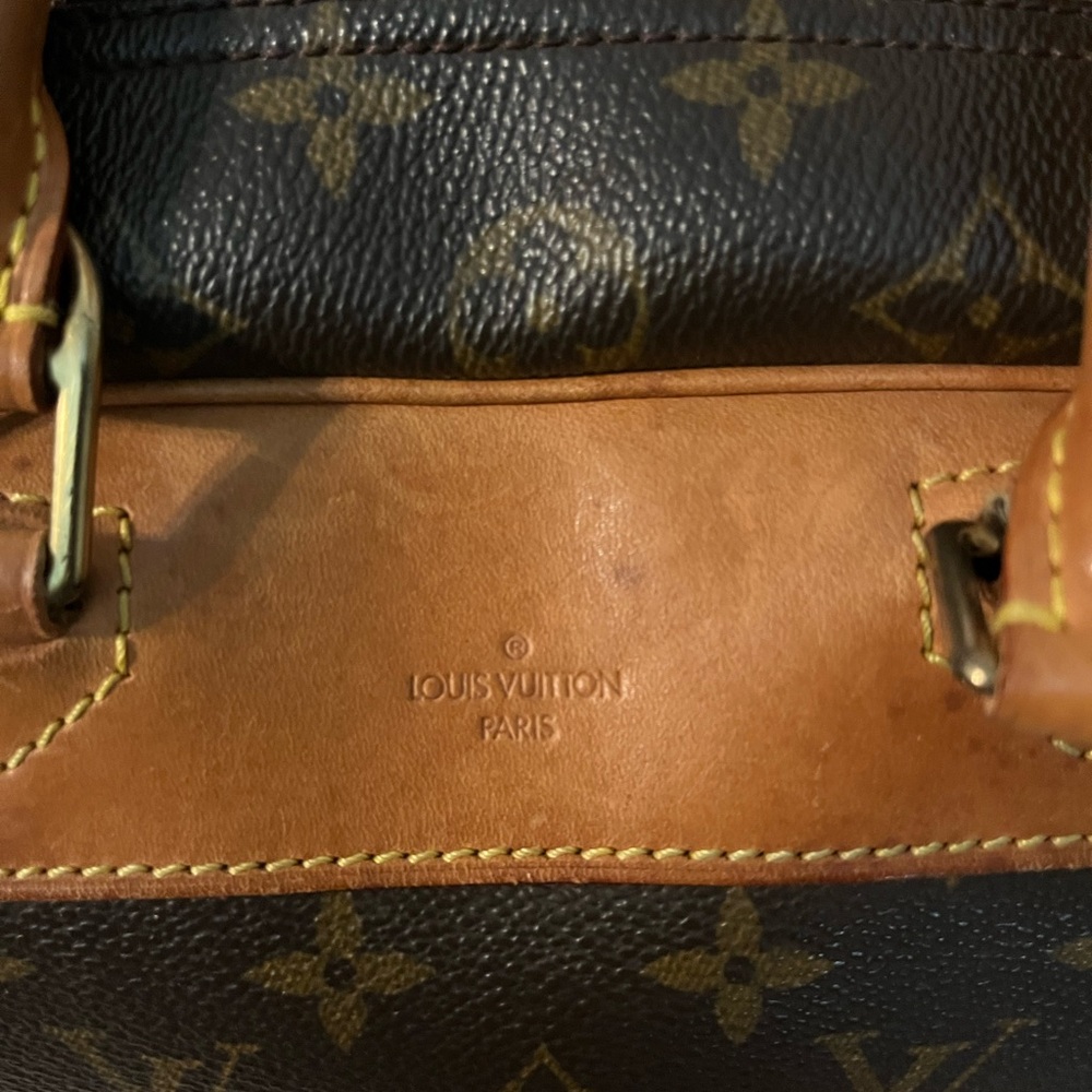 🔥SEND OFFER🔥DEAUVILLE Louis Vuitton Brown Monogram Satchel - Picture 12 of 13
